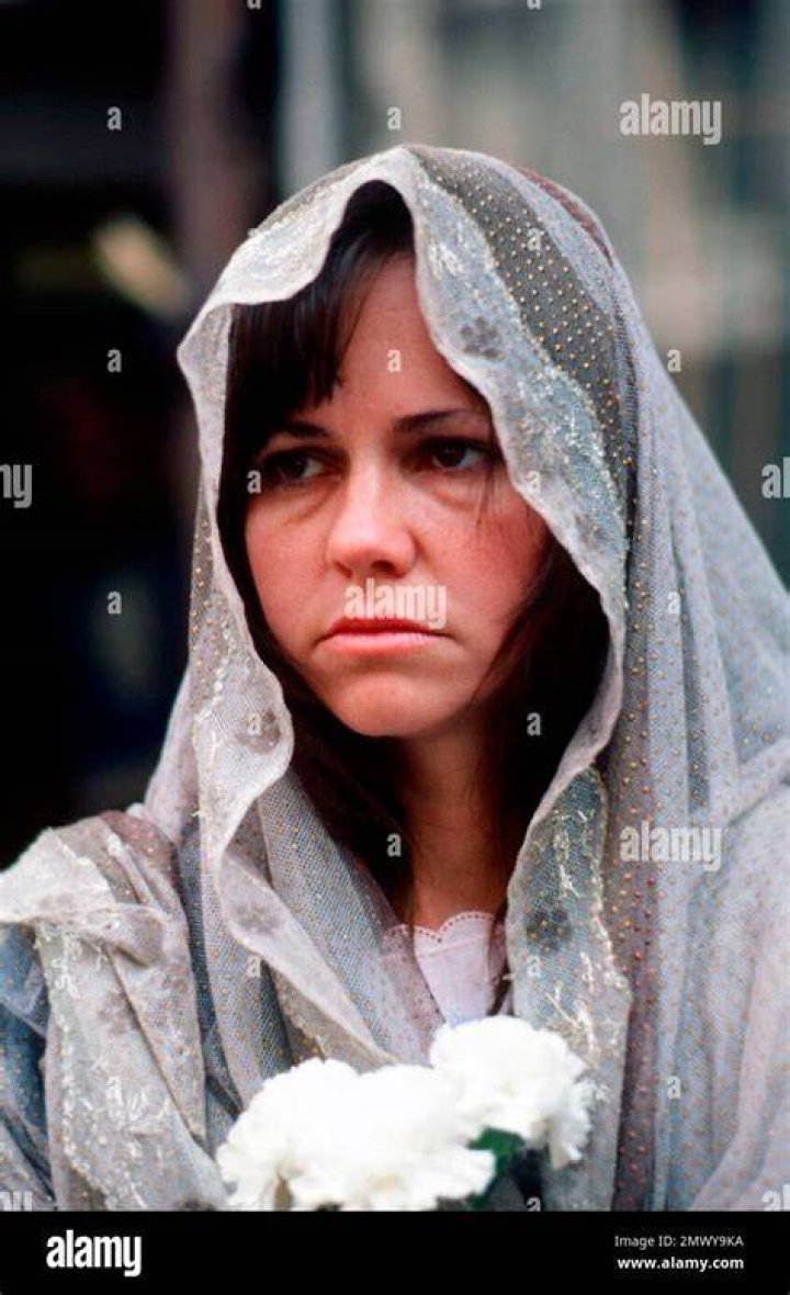 Actress Sally Field as Sybil Dorsett in the 1976 film, "Sybil" on January 1, 1976