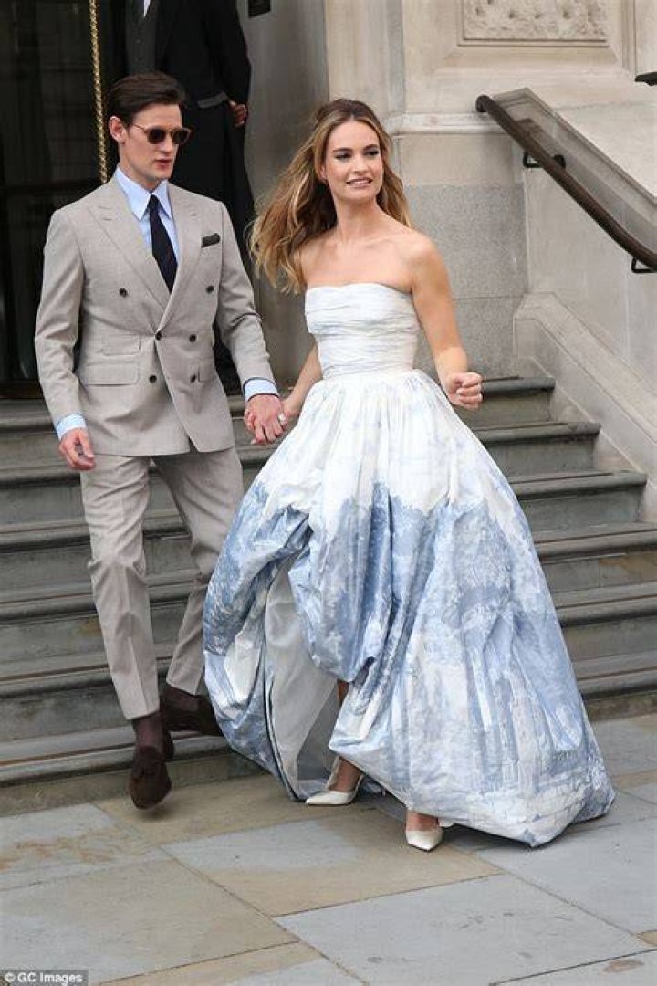 Matt Smith and Lily James take stroll around New York Daily Mail Online