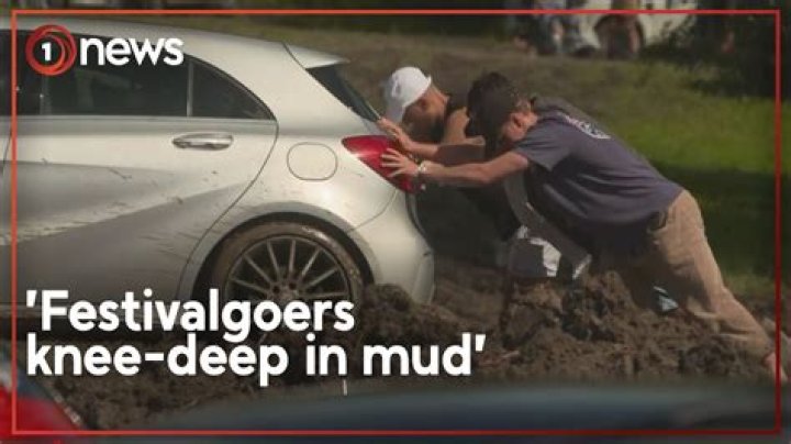 Northern Bass attendees frustrated by knee-deep mud, water issues