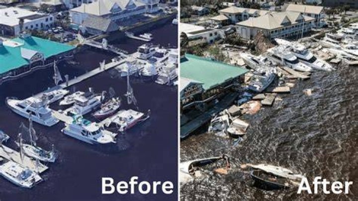 PHOTO: Before Hurricane Ian, a satellite image shows homes along Estero Blvd. in Fort Myers, Fla., Aug. 17, 2022.