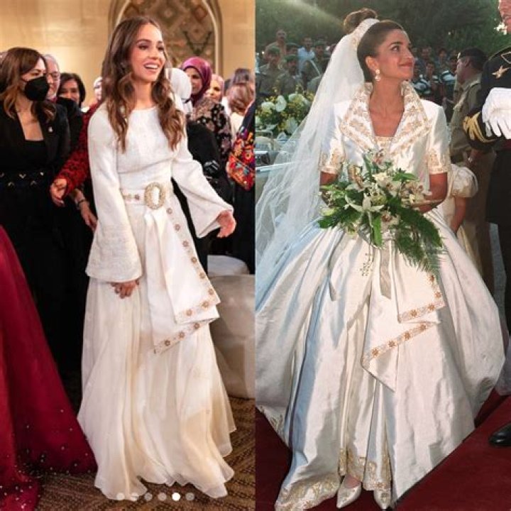 queen rania wedding day