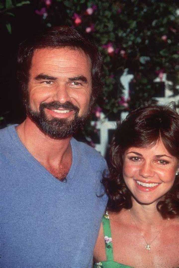 Sally Field and Burt Reynolds during the "Golda" Gala at Tower Suite on November 5, 1977 in New York City | Source: Getty Images