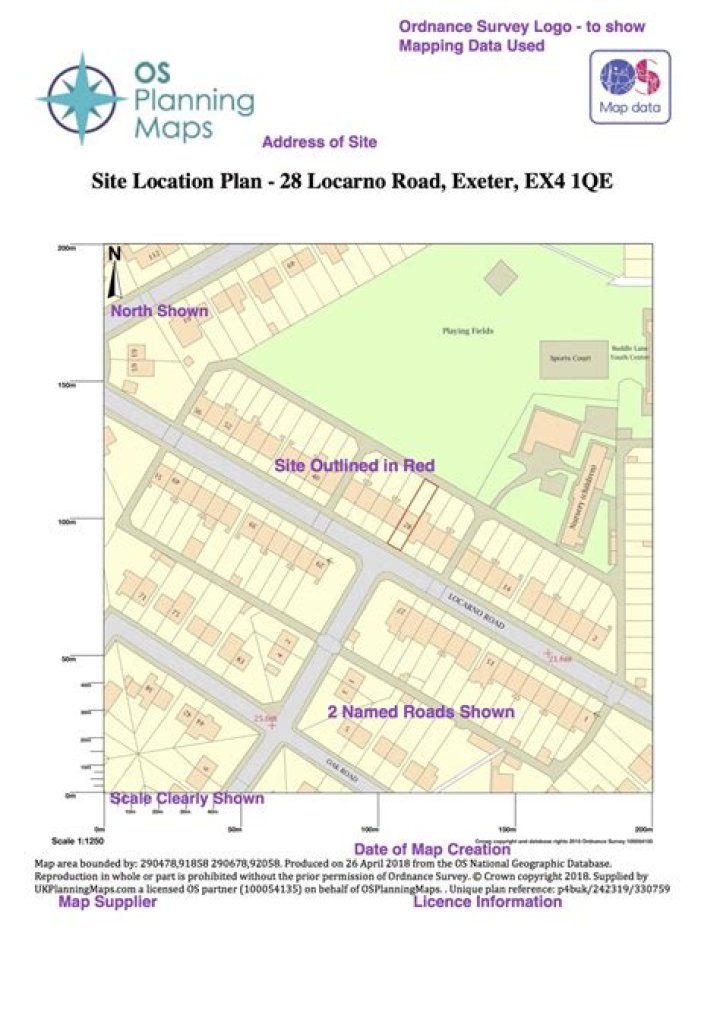 Site location map for the Lone Mountain Nevada Temple.